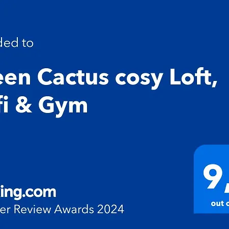 Cactus Cosy Loft, Wifi & Gym *