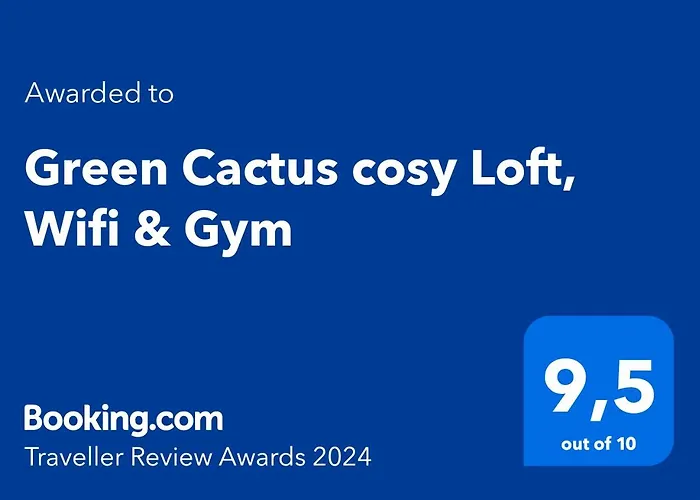 Cactus Cosy Loft, Wifi & Gym *